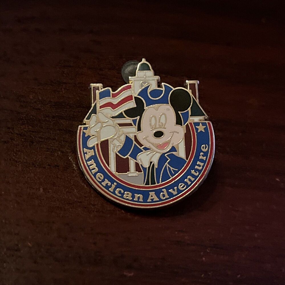 Adventures By‎ Disney Tour Colonial Mickey Mouse American Adventure Pin